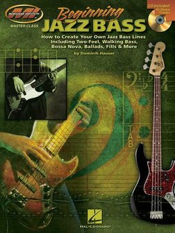 Musicians Institute - Dominik Hauser: Beginning Jazz Bass (Book/CD)