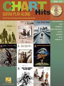Guitar Play-Along Volume 42 - Chart Hits (Book/CD)