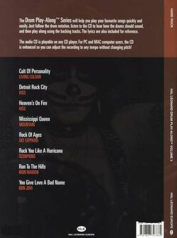 Drum Play-Along Volume 3: Hard Rock (Book/CD)