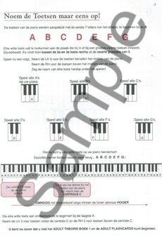 Alfred&#039;s Piano Methode Voor Volwassen Beginners 1 (Boek/CD)