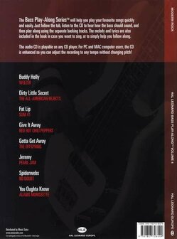 Bass Play-Along Volume 4: Modern Rock (Book/CD)