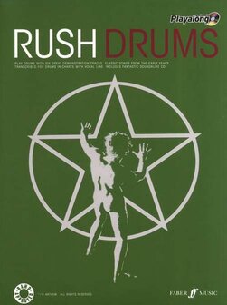 Rush: Authentic Playalong (Drums) (Book/CD)