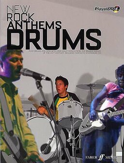 New Rock Anthems - Drums Play Along (Book/CD)