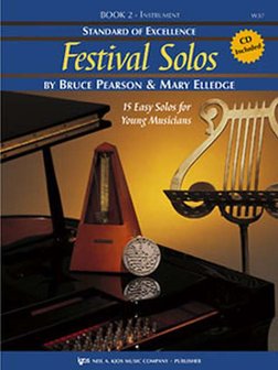 Standard Of Excellence: Festival Solos Book 2 (Snare Drum/Mallets) (Book/2 CD)