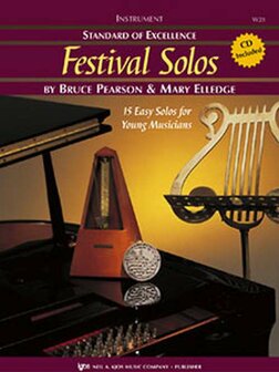 Standard Of Excellence: Festival Solos Book 1 (Snare Drums/Mallets) (Book/2 CD)
