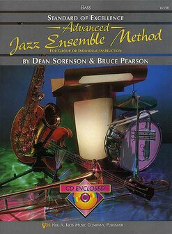 Standard Of Excellence: Advanced Jazz Ensemble Method (Bass) (Book/CD)