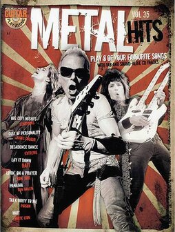 Guitar Play Along Volume 35: Metal Hits (Book/CD)