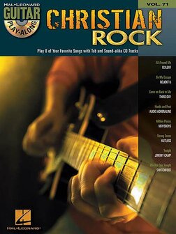 Guitar Play Along Volume 71: Christian Rock (Book/CD)