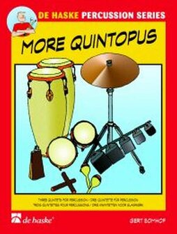 More Quintopus - Percussion Series, Gert Bomhof (Partituur + Partijen)