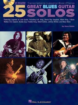 25 Great Blues Solos (Book/CD)