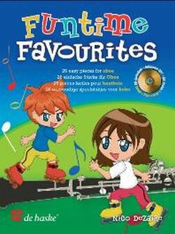 Funtime Favourites - 26 eenvoudige speelstukjes voor Hobo (Boek/CD)