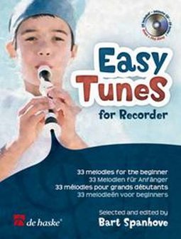 Easy Tunes for Recorder - Eenvoudige Wijsjes Voor Blokfluit (Boek/CD)
