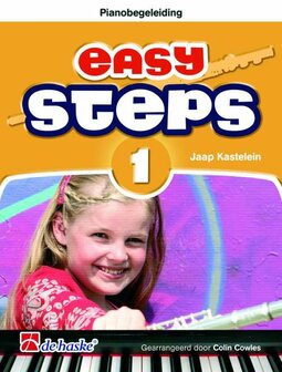 Easy Steps 1 - Pianobegeleiding Dwarsfluit (Boek)