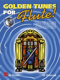 Golden Tunes for Flute! - Tijdloze Songs voor Dwarsfluit (Boek/CD)