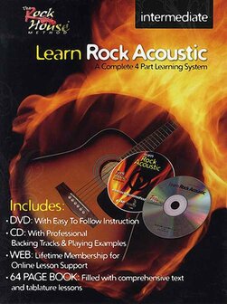 Learn Rock Acoustic: Intermediate Program (Book/CD/DVD)