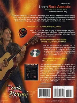 Learn Rock Acoustic: Intermediate Program (Book/CD/DVD)
