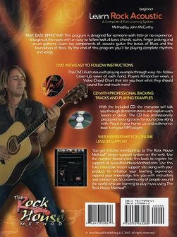 Learn Rock Acoustic: Beginner Program (Book/CD/DVD)