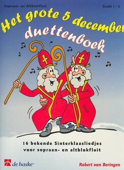Het Grote 5 December Duettenboek - Blokfluit (Boek)