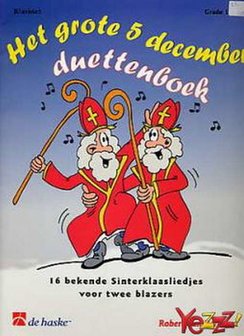 Het Grote 5 December Duettenboek - Altsaxofoon (Boek)