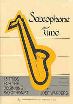 Joep Wanders: Saxophone Time - Alt / Tenor Saxofoon (Boek)