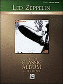 Authentic Bass Tab: Led Zeppelin I - Alfred&#039;s Classic Albums (Book)