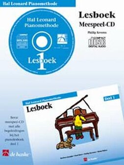 CD bij Lesboek Deel 1 Hal Leonard Pianomethode (CD)