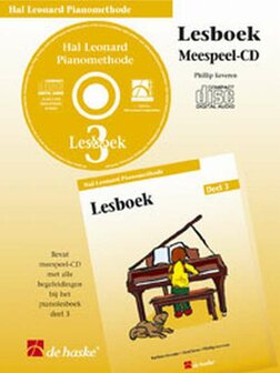 CD bij Lesboek Deel 3 Hal Leonard Pianomethode (CD)