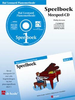 CD bij Speelboek Deel 1 Hal Leonard Pianomethode (CD)