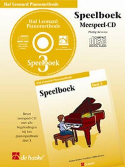 CD bij Speelboek Deel 3 Hal Leonard Pianomethode (CD)
