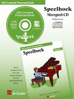 CD bij Speelboek Deel 4 Hal Leonard Pianomethode (CD)