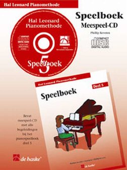 Hal Leonard Pianomethode, Speelboek Deel 5 (Boek)