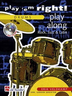 Play &#039;em Right Play Along Voor Drums (Boek/CD)