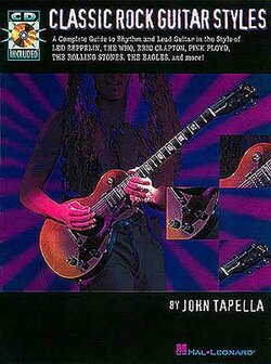 John Tapella: Classic Rock Guitar Styles (Book/CD)