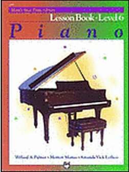 Alfred&#039;s Basic Piano Library, Lesson Book Level 6 (Book)