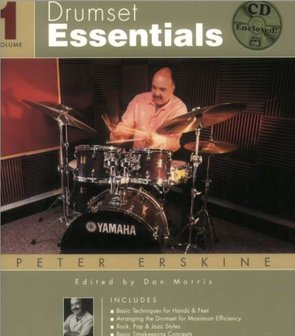 Peter Erskine: Drumset Essentials, Volume 1 (Book/CD)