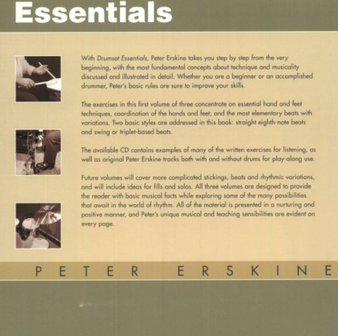 Peter Erskine: Drumset Essentials, Volume 1 (Book/CD)