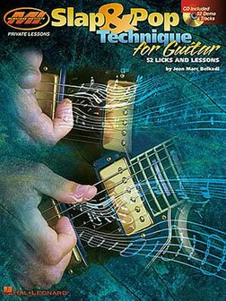 Musicians Institute: Slap &amp; Pop Technique For Guitar (Book/CD)