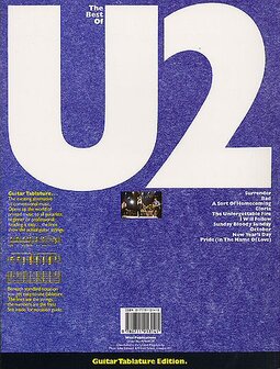 The Best Of U2 (Book)