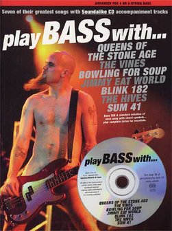 Play Bass With... Queens Of The Stone Age, The Vines, Bowling For Soup, Jimmy Eat World (Book/CD)