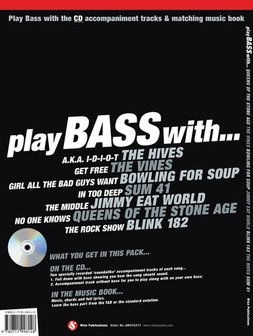 Play Bass With... Queens Of The Stone Age, The Vines, Bowling For Soup, Jimmy Eat World (Book/CD)