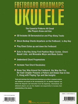 Fretboard Roadmaps: Ukulele (Book/Online Audio)