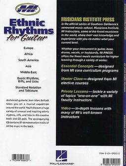 Musicians Institute: Ethnic Rhythms For Guitar (Book/CD)