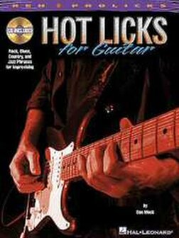 Hot Licks For Guitar (Book/CD)