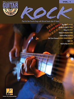 Guitar Play-Along Volume 1 - Rock (Book/Online Audio)