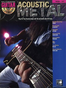 Guitar Play-Along Volume 37: Acoustic Metal (Book/CD)