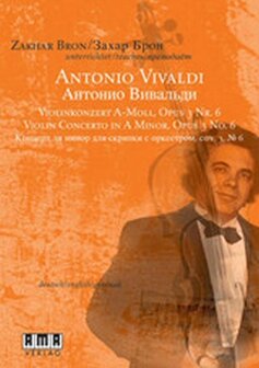 Zakhar Bron Masterclass Violinkonzert Nr. 1 A-Moll (DVD/Booklet)