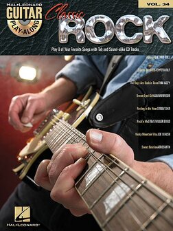 Guitar Play-Along Volume 34: Classic Rock (Book/CD)