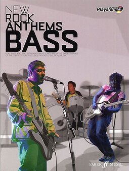 New Rock Anthems - Bass Play Along (Book/CD)