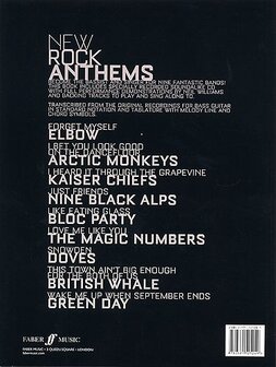New Rock Anthems - Bass Play Along (Book/CD)