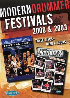 Modern Drummer Festivals: 2000 &amp; 2003 (3 DVD)